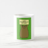 Groundhog Tagesgeburtstags-Cartoon Kaffeetasse (Mittel)