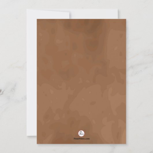 Groundhog Tagesgeburtstags-Party Einladung (Rückseite)