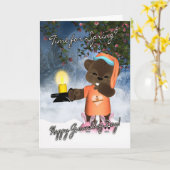 Groundhog Tageskarte - niedliche Groundhog Karte (Gelbe Blume)