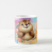 Groundhog Themed Coffee Tasse (Mittel)