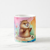 Groundhog Themed Coffee Tasse (Mittel)