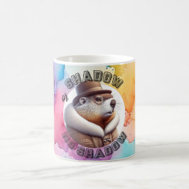 Groundhog Themed Coffee Tasse