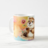 Groundhog Themed Coffee Tasse (Vorderseite Links)