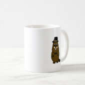 Groundhog verkleidet kaffeetasse (VorderseiteRechts)