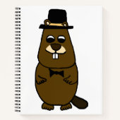 Groundhog verkleidet notizblock (Vorderseite)