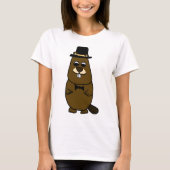 Groundhog verkleidet T-Shirt (Vorderseite)