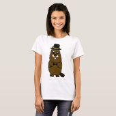 Groundhog verkleidet T-Shirt (Vorne ganz)