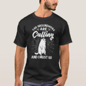 Groundhog Woodchuck Marmot Animal Ground Squirrels T-Shirt (Vorderseite)