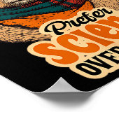 Groundhogs Prefer Science Over Winter February  Poster (Ecke)