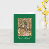 Groundhogs Tageskarte Karte (Gelbe Blume)