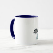 Groundies- Stoppball-Tasse (links Hand) Tasse (Vorderseite Links)