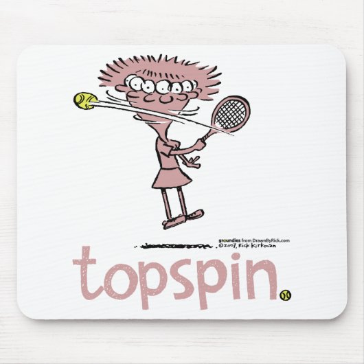 Groundies - Topspin mousepad (Vorne)