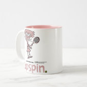 Groundies- Topspin Tasse (rechte Hand) (Vorderseite Links)