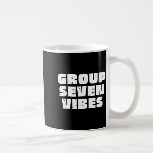 Group 7 Seven Vibes Elite Members Kaffeetasse (Rechts)