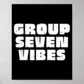 Group 7 Seven Vibes Elite Members Poster (Vorne)