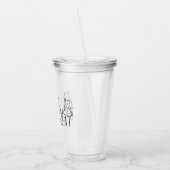 Group Chat Cute Bears Acryltrinkbecher (Links)