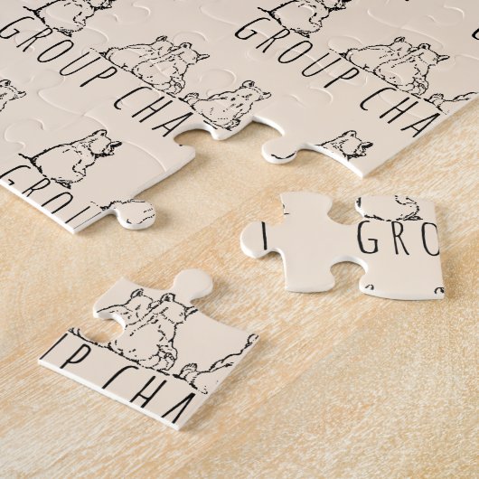 Group Chat Cute Bears Pattern Puzzle (Seite)