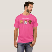 Group Hug Camping Campfire Chocolate Marshmallow S T-Shirt (Vorne ganz)
