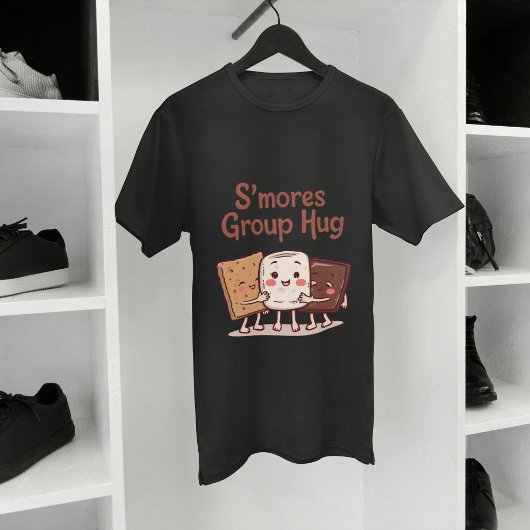 Group Hug Funny Smore's Marshmallow-Camping T-Shirt
