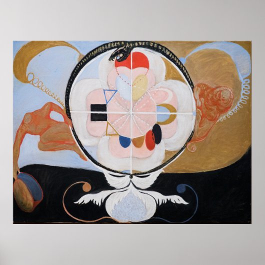 Group VI, Evolution No. 13, Hilma af Klint  Poster (Vorne)
