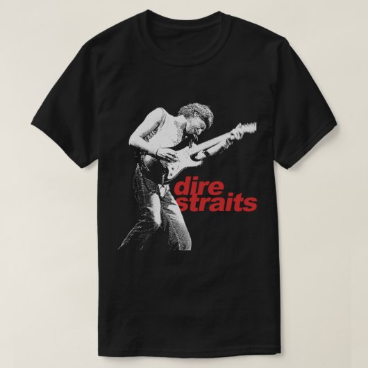 Groupe Dire Straits essentiel T-Shirt (Design vorne)