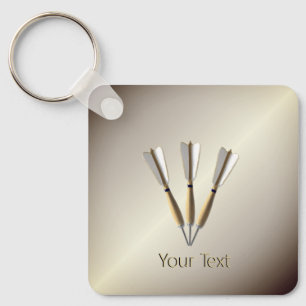 Grouped Dart Design Schlüsselanhänger