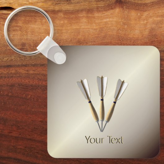 Grouped Dart Design Schlüsselanhänger (Vorderseite)