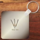 Grouped Dart Design Schlüsselanhänger (Rückseite)