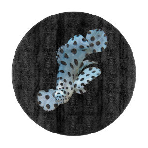 Grouper - Abstraktes Design - Aus einem Foto schne Schneidebrett