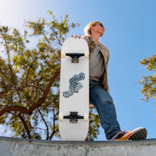 Grouper - Abstraktes Design - Aus einem Foto schne Skateboard