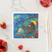 Grouper Cocktail Napkins Serviette (Beispiel)
