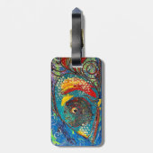 Grouper Luggage Tag Gepäckanhänger (Rückseite vertikal)