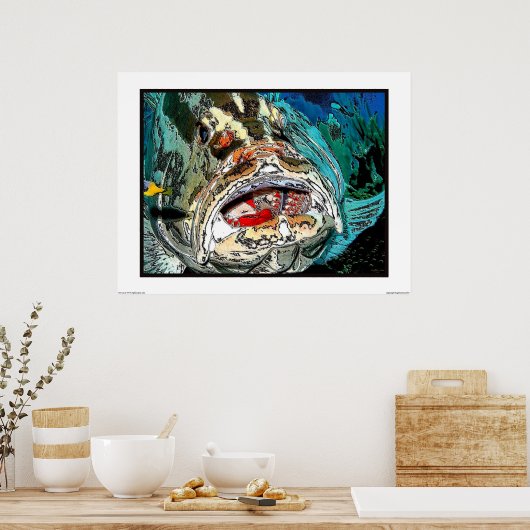 Grouper Poster (Küche)