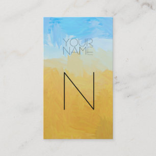 Groupon abstrakt visitenkarte