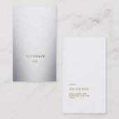 Groupon Metall Visitenkarte (Vorne/Hinten)