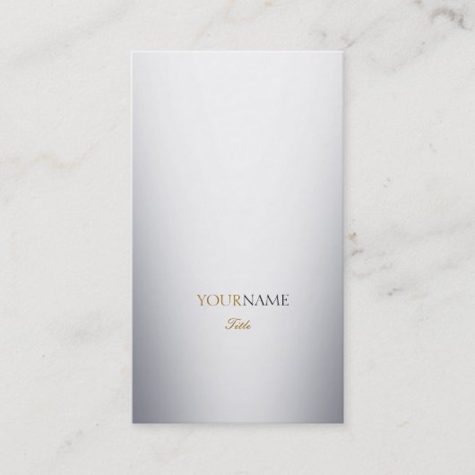 Groupon Metall Visitenkarte (Vorderseite)