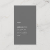 Groupon Metall Visitenkarte (Rückseite)