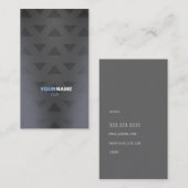 Groupon Muster Metall Visitenkarte (Vorne/Hinten)