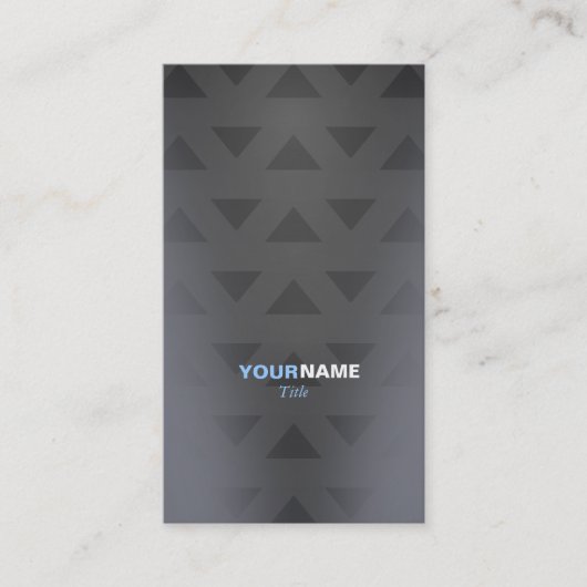 Groupon Muster Metall Visitenkarte (Vorderseite)