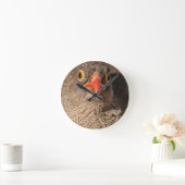 Grouse Runde Wanduhr (Zuhause)