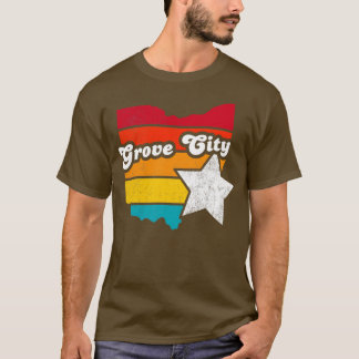 Grove City Ohio Vintage abgenutzt Souvenir 2 T-Shirt