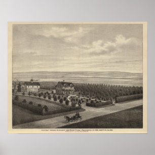 Grove Farm, Hays City, Kansas Poster