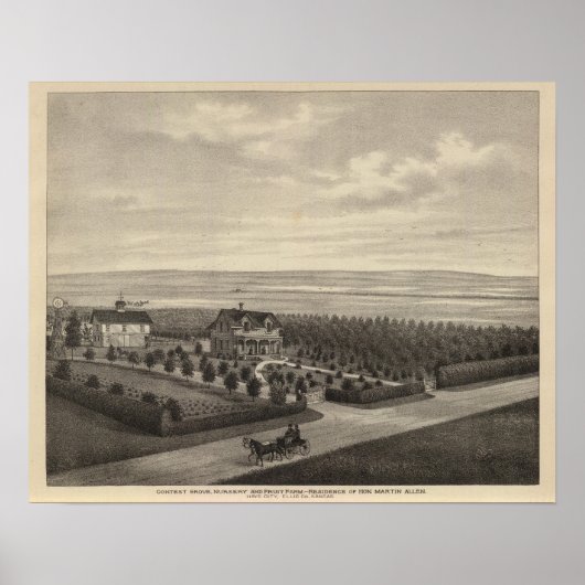 Grove Farm, Hays City, Kansas Poster (Vorne)