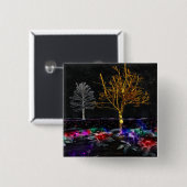 Grove of Living Gems Button (Vorne & Hinten)