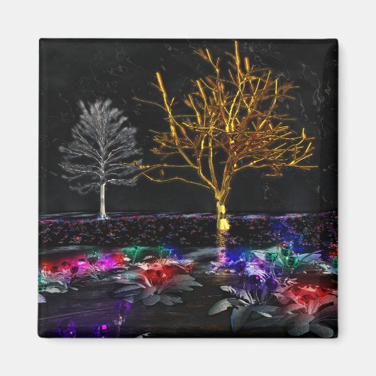 Grove of Living Gems Magnet (Vorne)