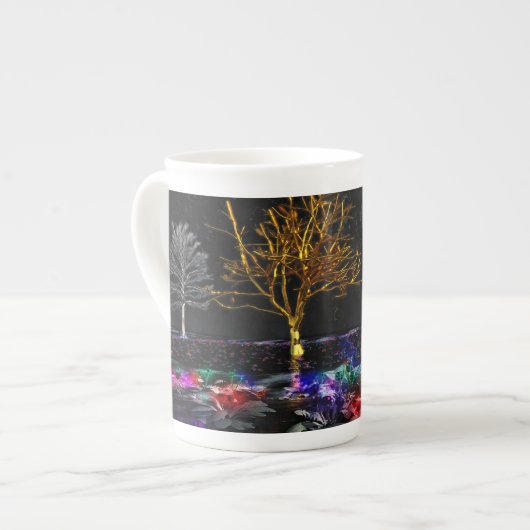 Grove of Living Gems Specialty Tasse (Vorderseite Links)