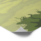 Grovelands Park Reiseplakat Poster (Ecke)