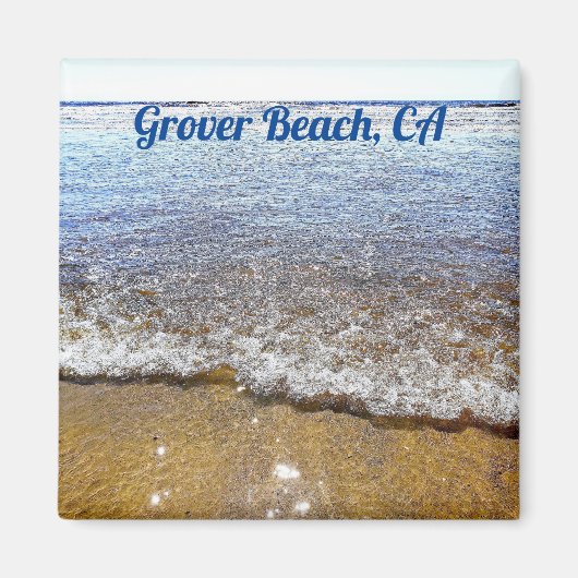 Grover Beach, CA Souvenir Kühlschrankmagnet (Vorne)
