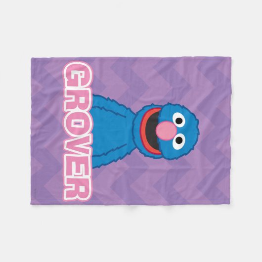 Grover Classic Style Fleecedecke (Vorderseite (Horizontal))