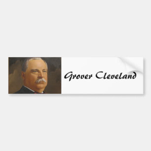 Grover Cleveland 22 & 24 Autoaufkleber